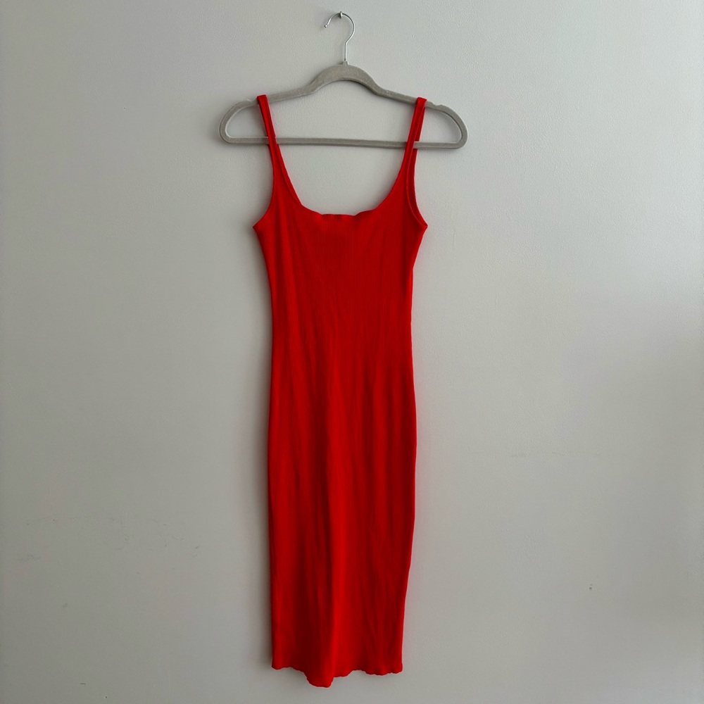 Rolla Coster Vibrant Red Midi Dress